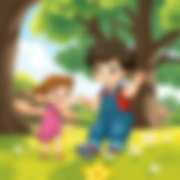 The Joy of Outdoor Play Child engaging in outdoor play