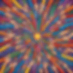 Colorful Collaborative Art Creation