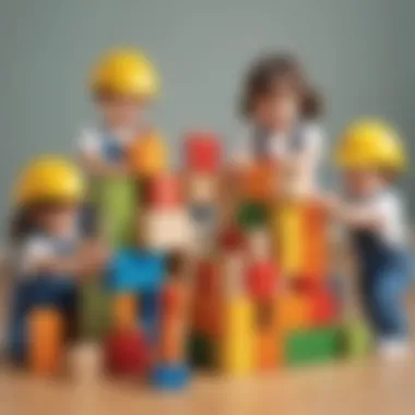 Teamwork through Building Blocks Teamwork through Building Blocks