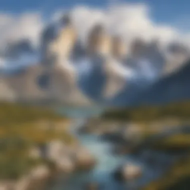 Nature's Masterpiece: Torres del Paine Wilderness Pristine Torres del Paine National Park