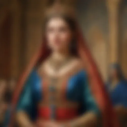 Queen Esther's Regal Attire: Symbol of Power and Grace