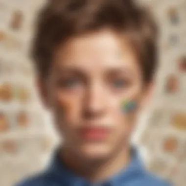 Visual representation of cognitive retention techniques
