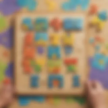 Engaging puzzle for early math skills