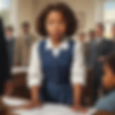 Courage in the Face of Opposition Ruby Bridges Confronting Adversity