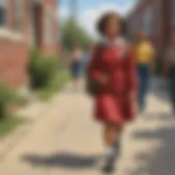 Ruby Bridges Walking to School