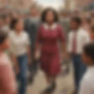 Strength in Solidarity Ruby Bridges with Supporters