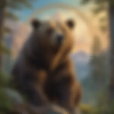 Guardian of the Earth Sacred Bear Symbol in Nature