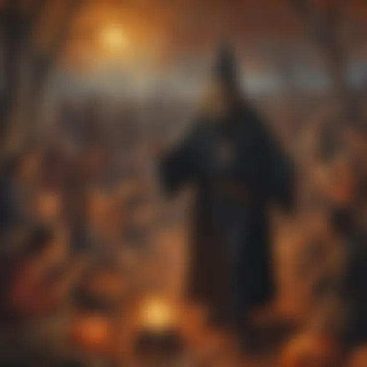 Samhain festival celebration
