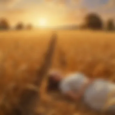September: Basking in Golden Harvest Fields Golden Harvest Fields of September