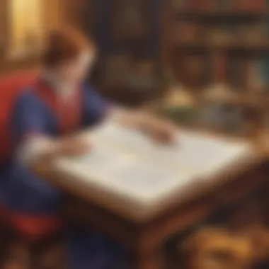 Artistic interpretation of punctuation enhancing writing effectiveness