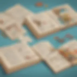 Illustration depicting the concept of equal parts in ratios