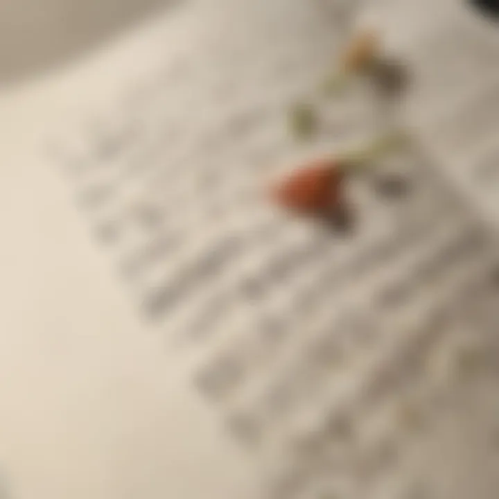 An open notebook with handwritten lyrics and musical notes