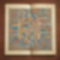 Illustration of a sophisticated crossword puzzle game