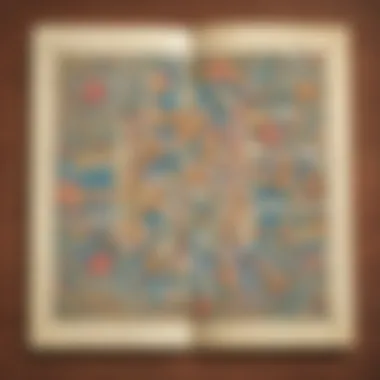 Elegant Crossword Challenge Illustration of a sophisticated crossword puzzle game