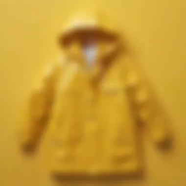 Sunshine Yellow Raincoat