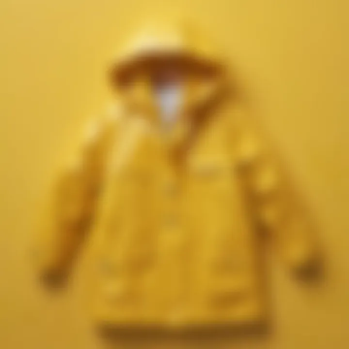 Sunshine Yellow Raincoat