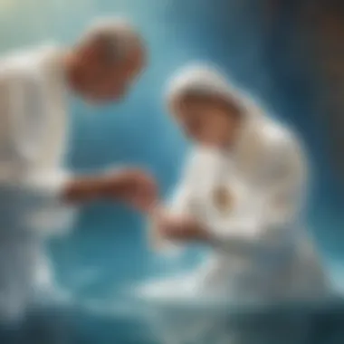 Symbolic Water Immersion in Baptism Symbolic Water Immersion in Baptism
