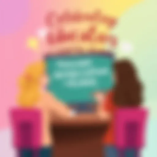 A vibrant digital ecard celebrating teacher appreciation