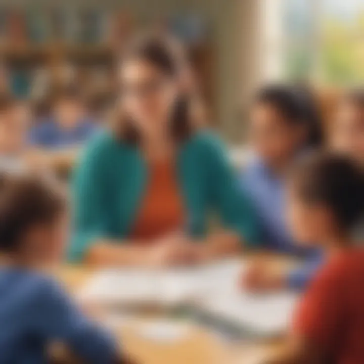 QTS teacher promoting critical thinking among students