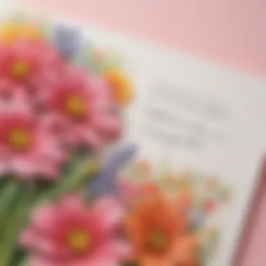 Heartfelt Message Inside Mother's Day Card A close-up of a heartfelt message inside a Mother's Day card