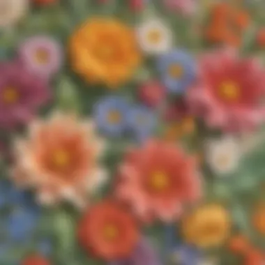 Intricate Floral Designs on Mother's Day Card A beautifully crafted Mother's Day card featuring intricate floral designs