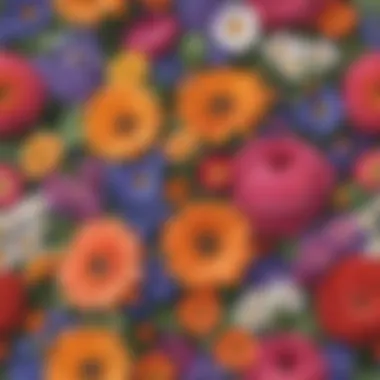 Vibrant Flower Bouquet for Mother's Day A vibrant bouquet of mixed flowers suitable for Mother's Day
