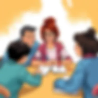 Parents and educators collaborating to enhance math education