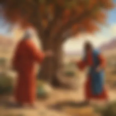 The Burning Bush Encounter The burning bush encounter