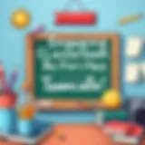 Colorful editable postcard templates for classroom activities