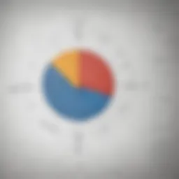Illustration depicting theoretical probability as a blueprint for statistical analysis