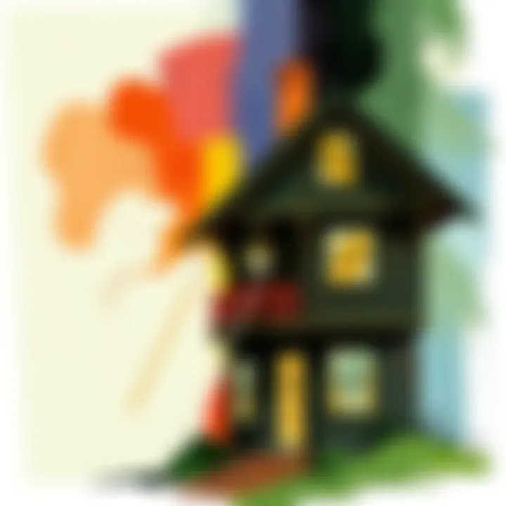 Abstract design illustrating the poem's themes