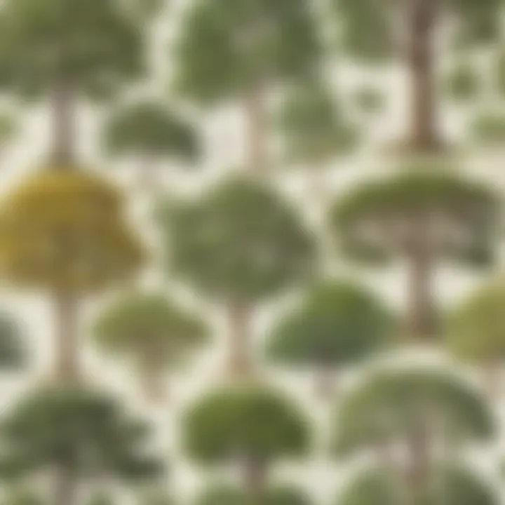 Visual guide to tree identification techniques