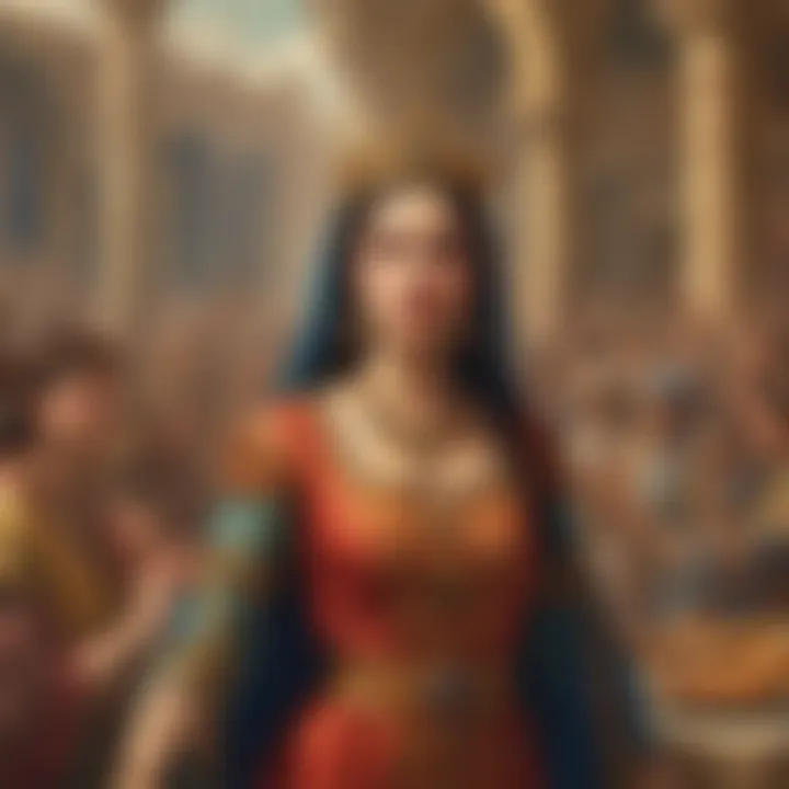 Triumphant Feast: Celebration of Esther's Courage