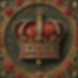 Ornate Tudor Crown Symbolizing Monarchical Power