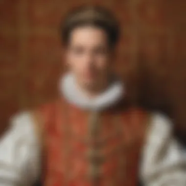 Royal Tudor Portrait Depicting Power Dynamics