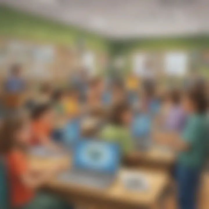 A future-oriented classroom with technology integration