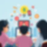 Conceptual representation of digital citizenship