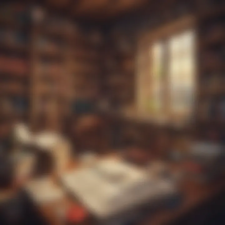 Various genres of prose depicted visually.