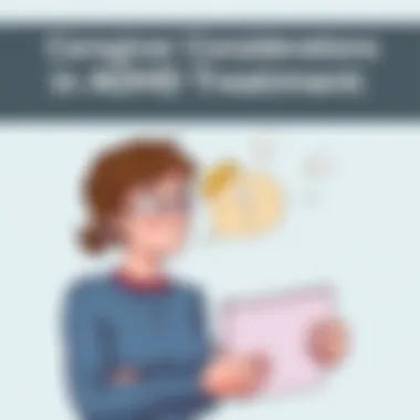 Caregiver Considerations in ADHD Treatment A thoughtful parent reviewing ADHD treatment options