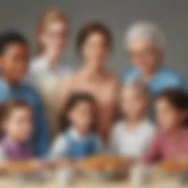 Catering to Diverse Age Groups on Kidlect Illustration showcasing the diverse age group of 3-12 benefitting from Kidlect