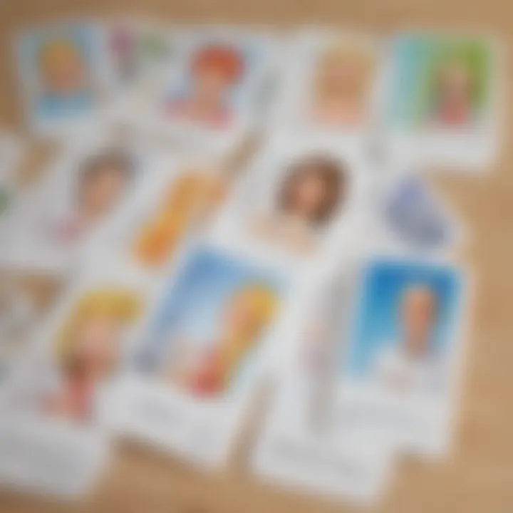 Engaging French pronunciation flash cards