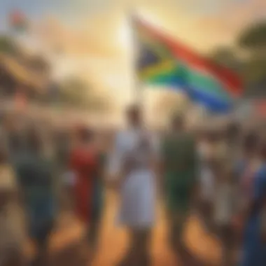 Journey to Equality Significance of freedom and equality in the South African flag
