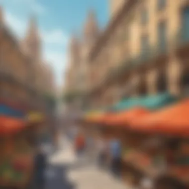 Vibrant Markets of Barcelona Vibrant Markets of Barcelona