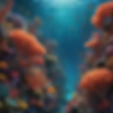 Vibrant Coral Reef Underwater