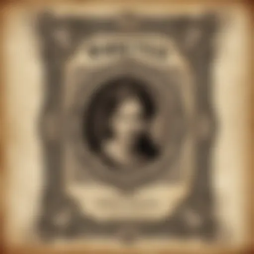 Vintage wanted poster template with ornate border