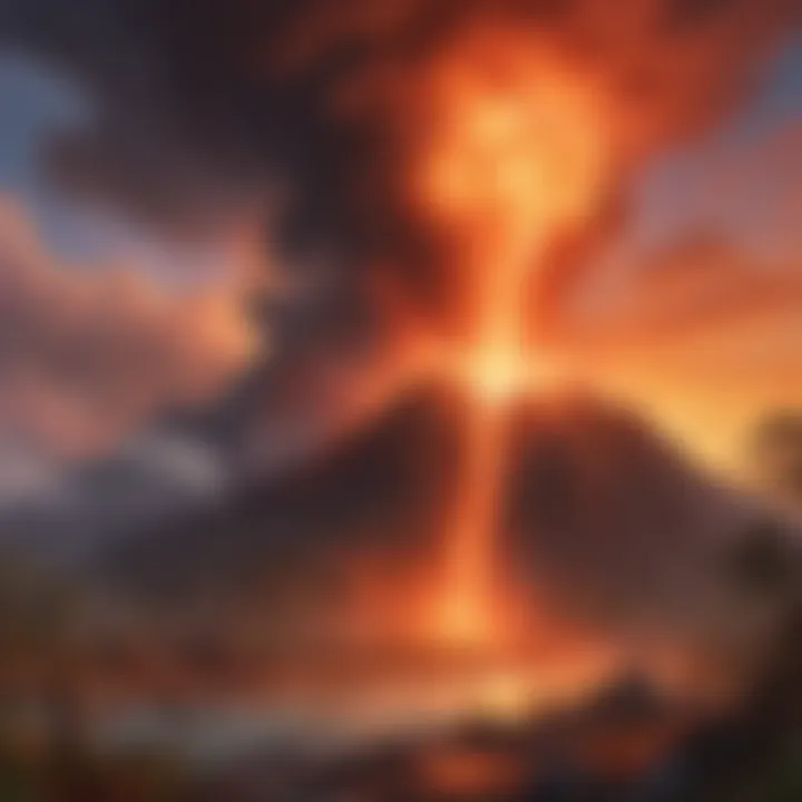 Volcanic Eruption - Nature's Wrath Unleashed