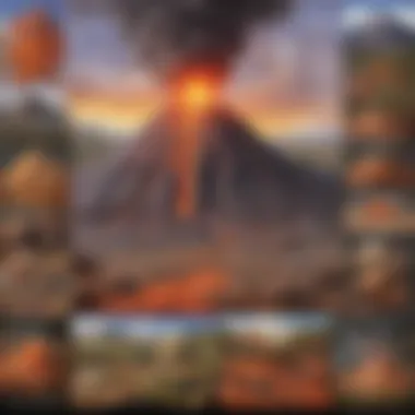 Essential Materials for Volcano Model Creation Volcano Model Ingredients