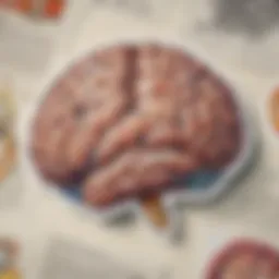 Whimsical Brain Teaser Sticker