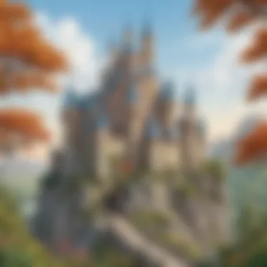 Whimsical Fairy Tale Castle Whimsical Fairy Tale Castle