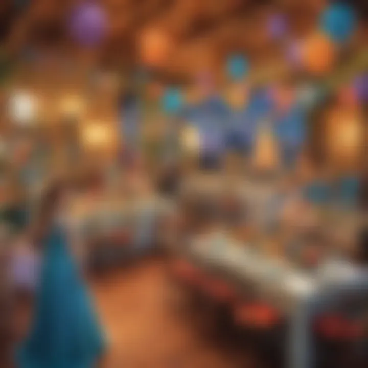 Whimsical Themed Party Setup